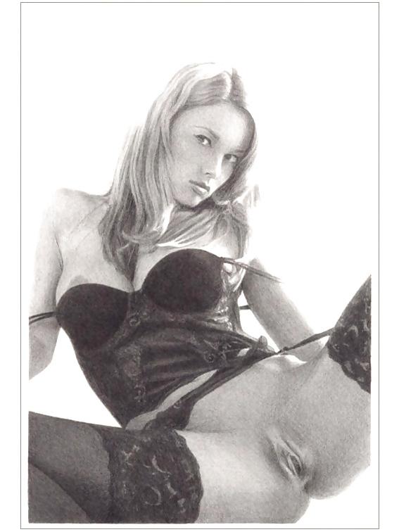 25P Drawn Ero and Porn Art 23 - Adrian Johnson