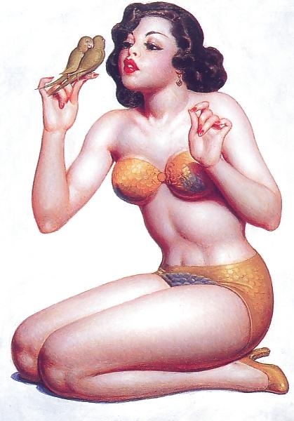 17P Enoch Bolles pin ups art pictures
