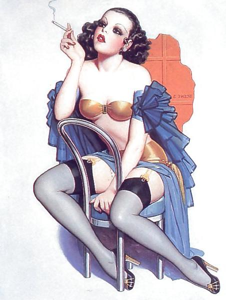 17P Enoch Bolles pin ups art pictures
