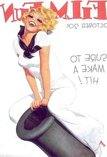 17P Enoch Bolles pin ups art pictures