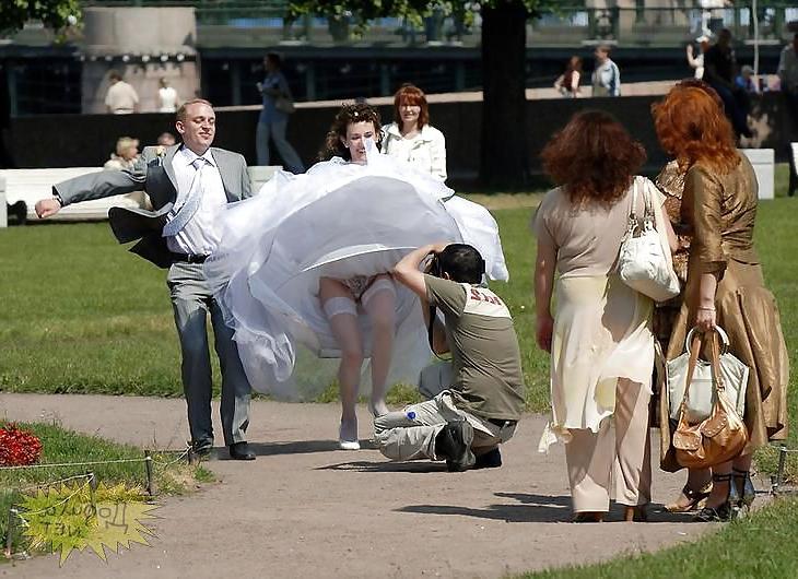 11P Upskirt bride