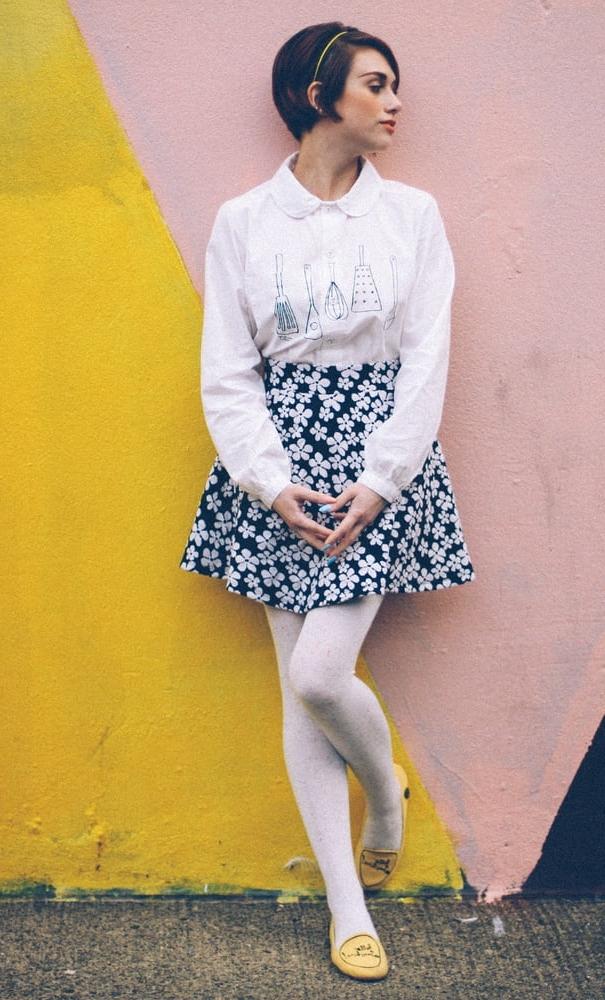 24P Cute Pantyhose Fashionista USA Part 1