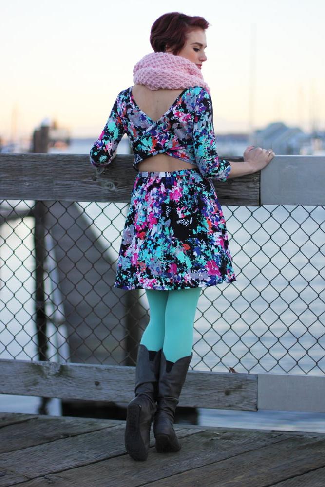 24P Cute Pantyhose Fashionista USA Part 1