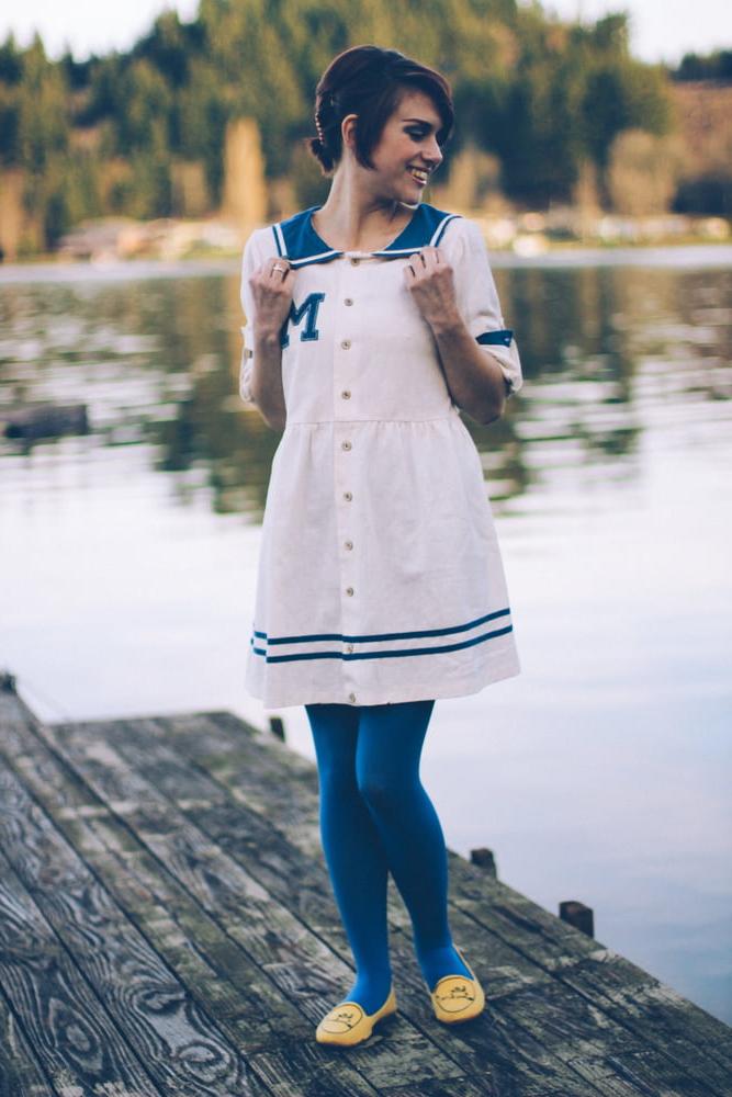 24P Cute Pantyhose Fashionista USA Part 1