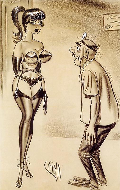 25P Assorted  pin-up art