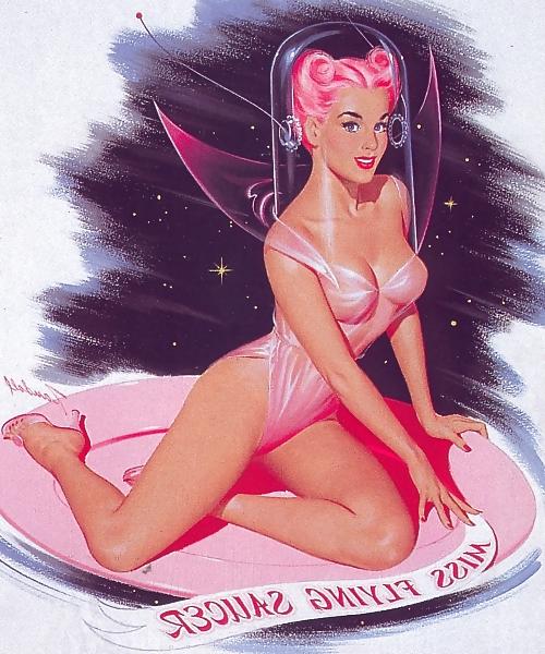 25P Assorted  pin-up art
