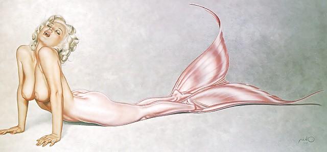 25P Assorted  pin-up art