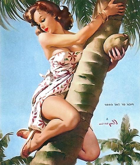 25P Assorted  pin-up art