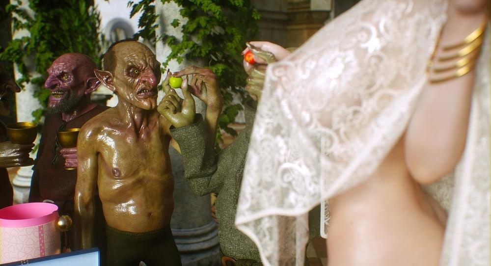 25P Elf Slave 5: Goblin Bride