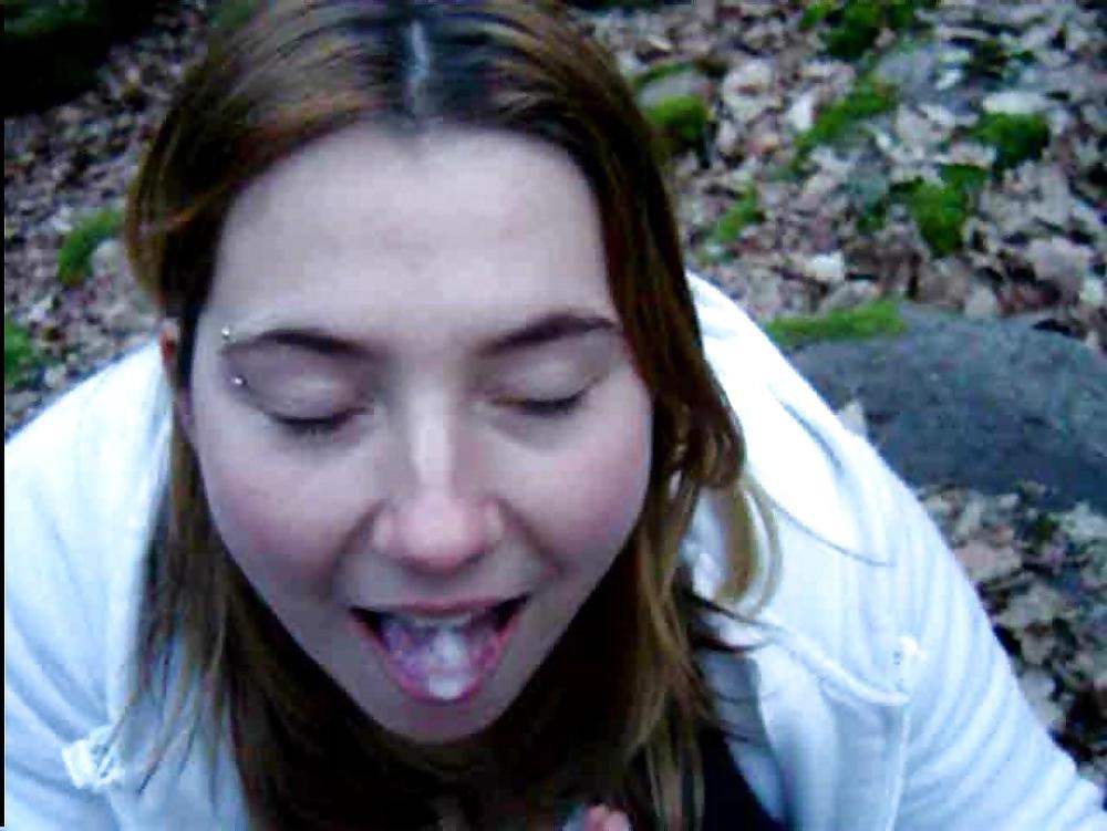 25P CHUBBY TEEN SWALLOW CUM