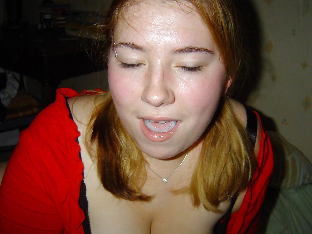 25P CHUBBY TEEN SWALLOW CUM
