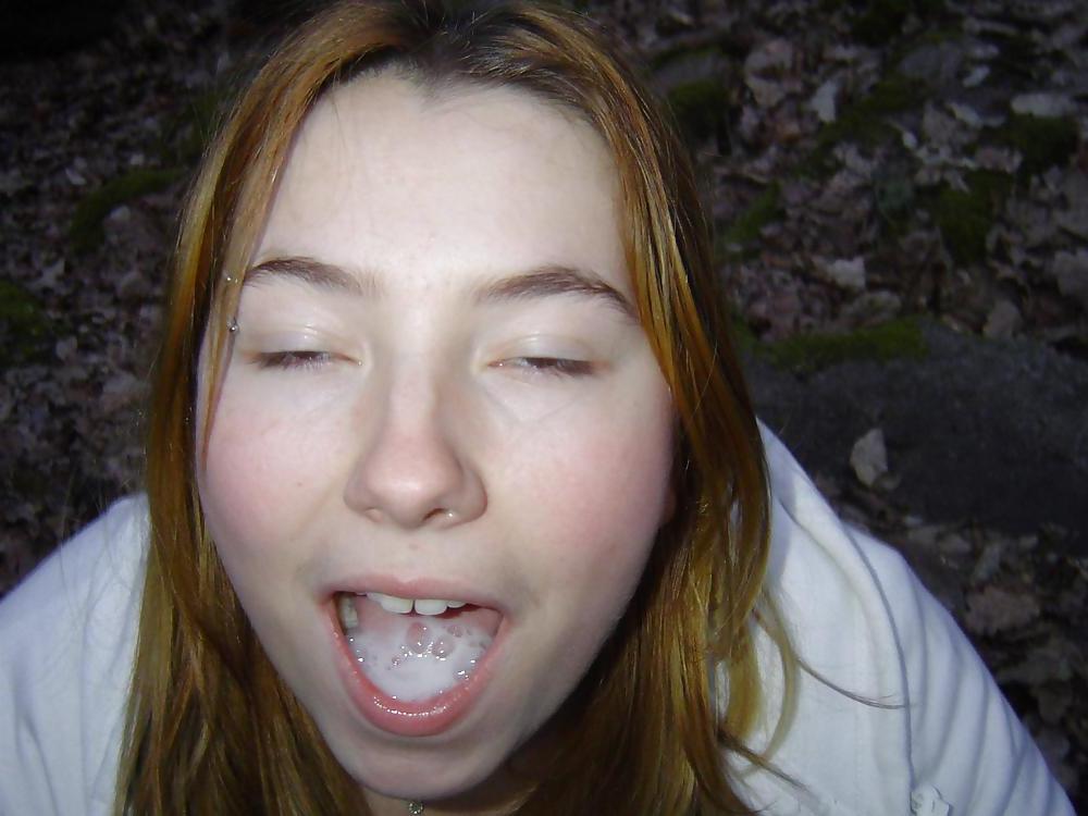 25P CHUBBY TEEN SWALLOW CUM