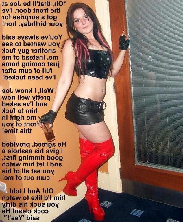 25P Hotwife Captions Kinky Sluts 48