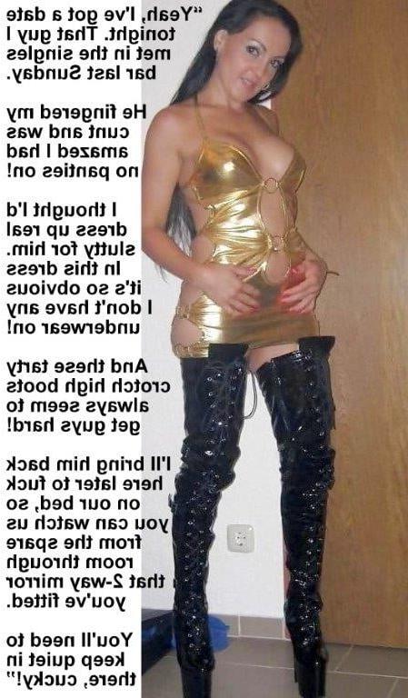 25P Hotwife Captions Kinky Sluts 48