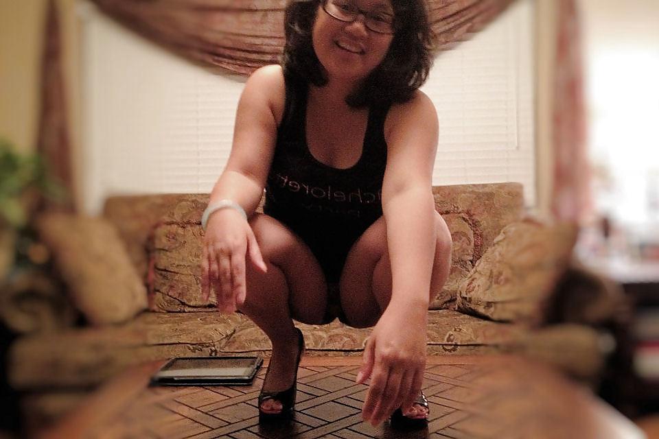 10P AsianKitty Chels - In Glasses