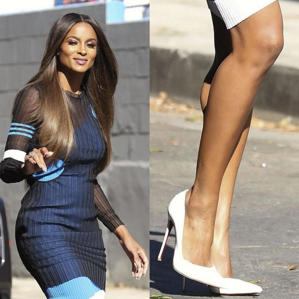 25P Ciara's sexy Leg's feet and High heel's