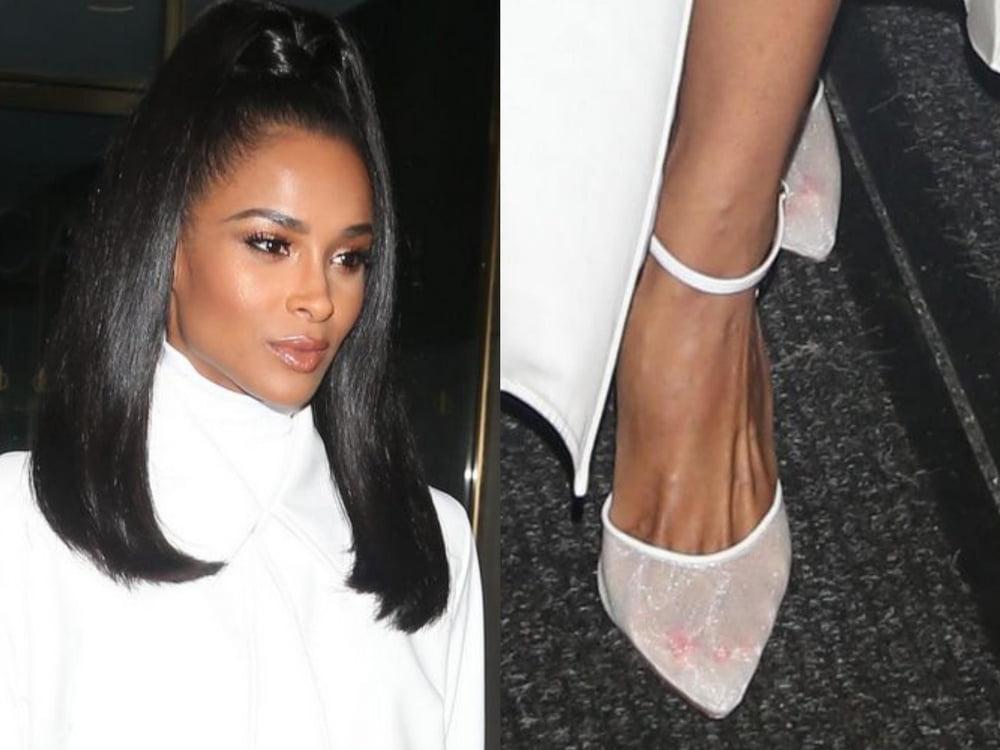 25P Ciara's sexy Leg's feet and High heel's