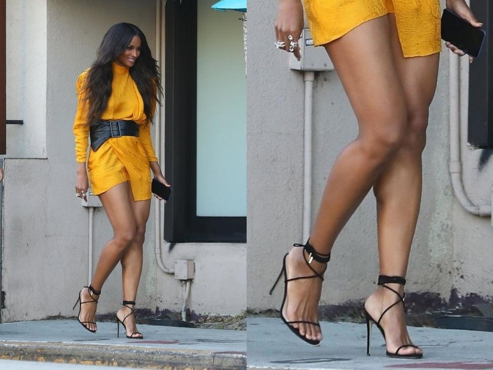 25P Ciara's sexy Leg's feet and High heel's