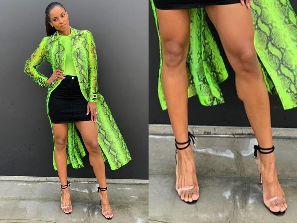 25P Ciara's sexy Leg's feet and High heel's