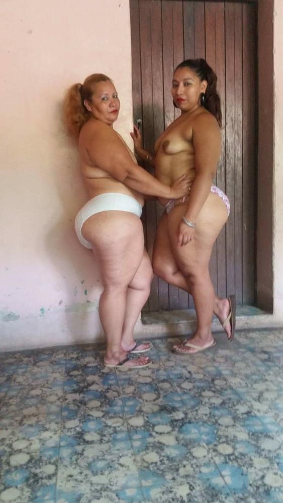 8P Mrs Mayra 58 yo and Mrs Marciela 46 yo chubby hoes