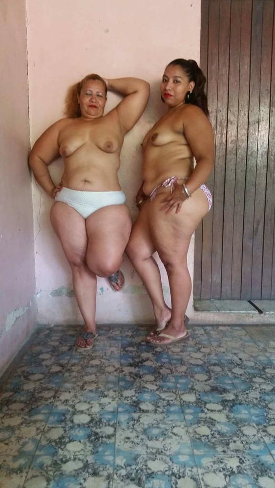 8P Mrs Mayra 58 yo and Mrs Marciela 46 yo chubby hoes