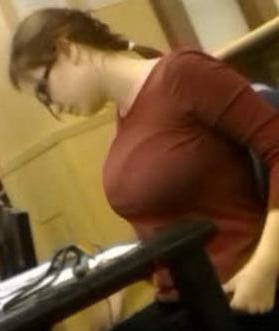 25P Nerdy glasses wearing females with big tits#2