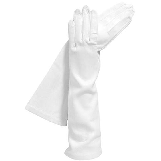 17P White Leather Gloves 3 - by Redbull18