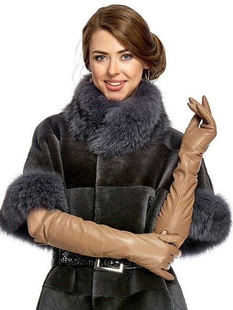 25P Brown Leather Gloves 3 - by Redbull18