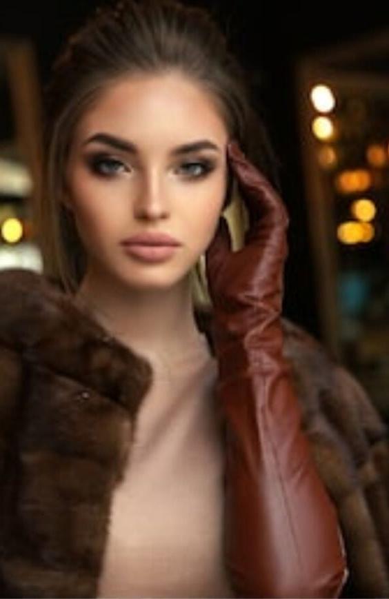 25P Brown Leather Gloves 3 - by Redbull18
