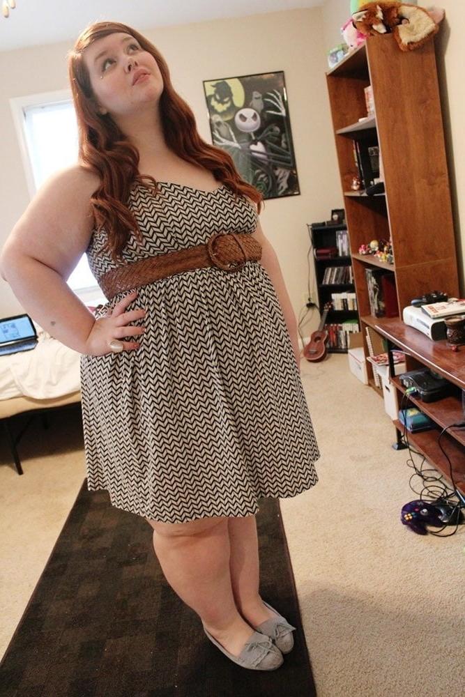 25P Cute BBWs and fat girls wearing ballet flat shoes #3