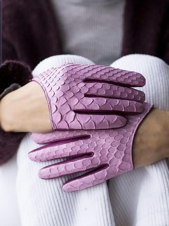 25P Different Coloured Leather Gloves 3 - by Redbull18