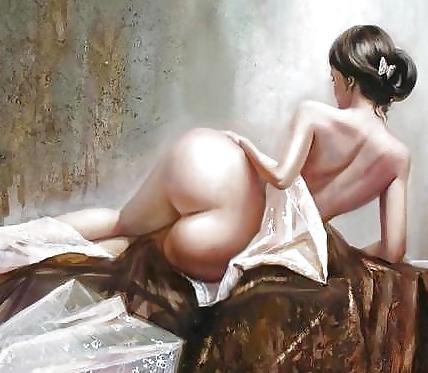 8P Wide Ass Huge Booty Art Sexy Babes