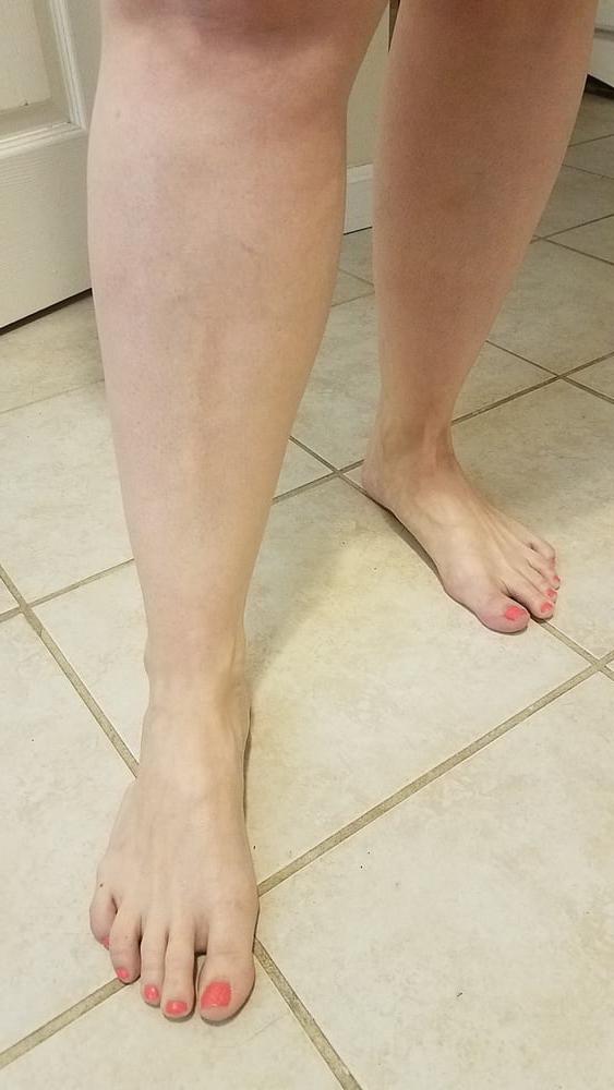 25P Friend's wife's pretty feet