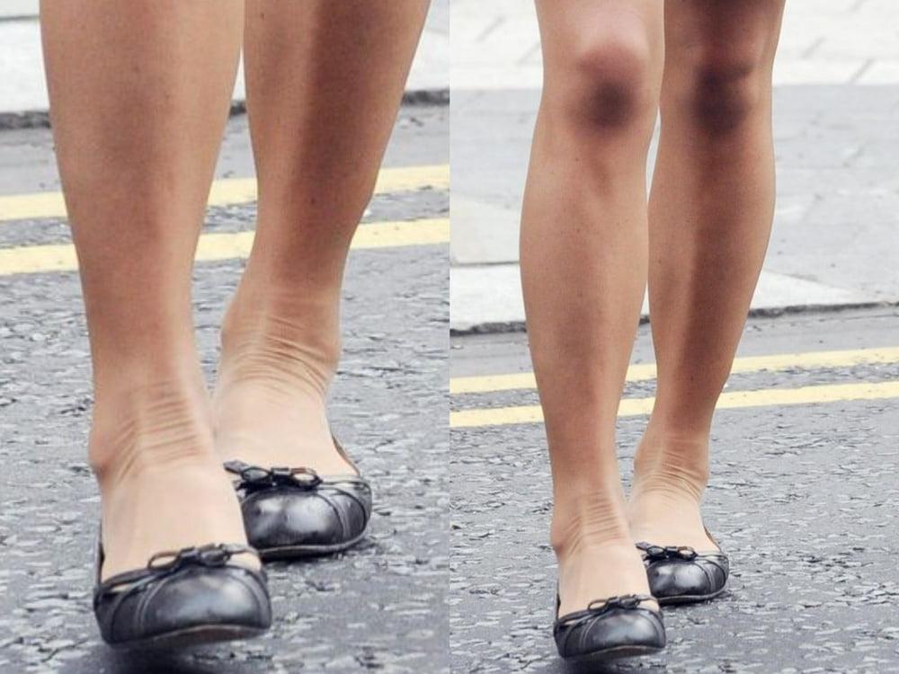 25P Pippa Middleton's sexy Leg's feet and High heel's