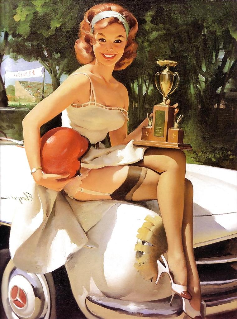 25P Assorted pin-up art 2