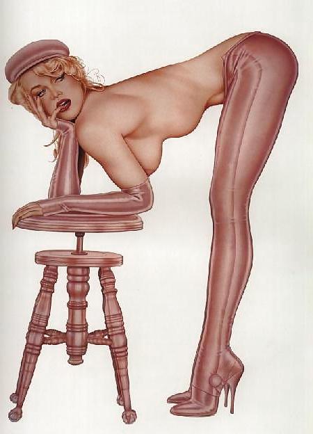 25P Assorted pin-up art 2