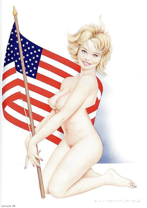 25P Assorted pin-up art 2