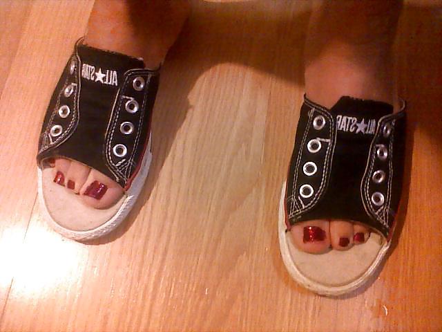 7P Sexy Bare Feet Toes Before Nylon