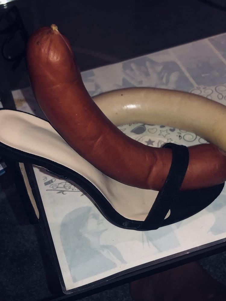 17P TS in Nylons, High Heels, Foot Play, Women Foot Gr38, TS