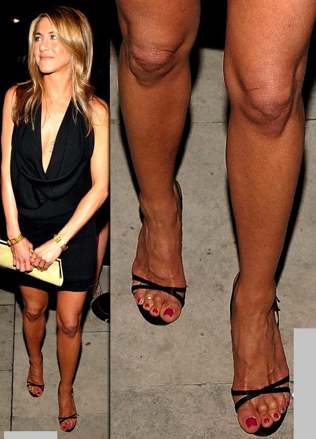 13P Jennifer Aniston's sexy and hot feet