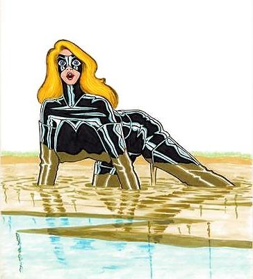 25P Fetish art (comix) Thigh Boots from E.N.Cuire!