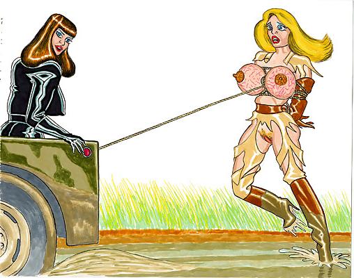 25P Fetish art (comix) Thigh Boots from E.N.Cuire!