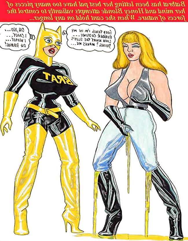 25P Fetish art (comix) Thigh Boots from E.N.Cuire!