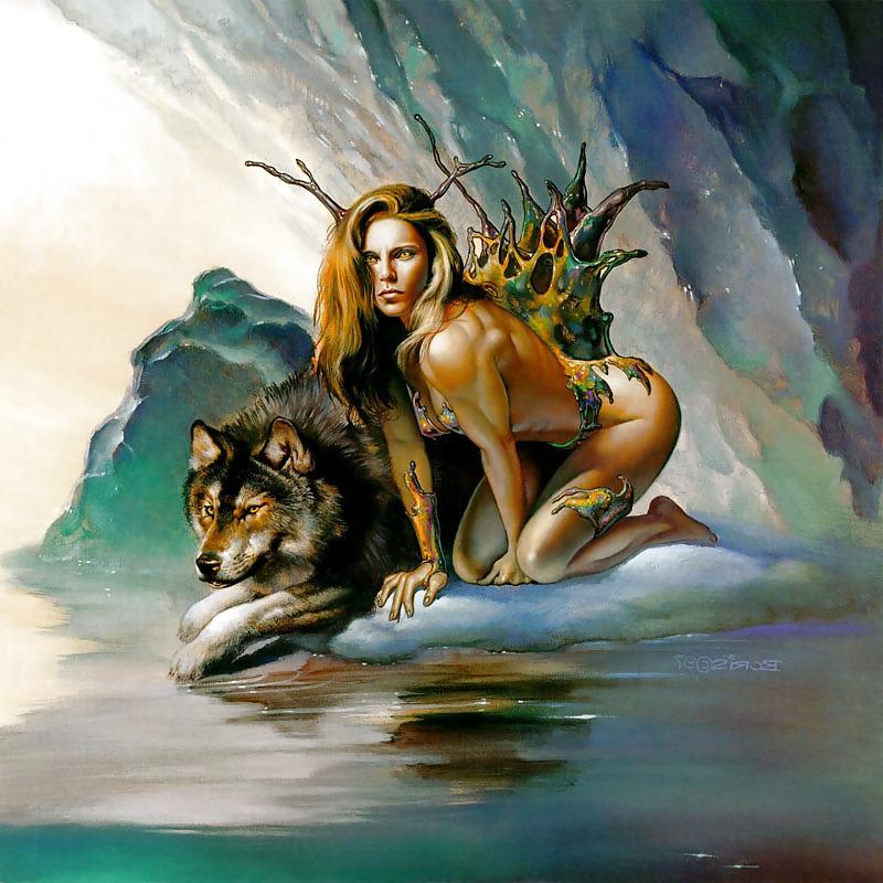 25P Erotic Fantasy Art 1 - Boris Vallejo