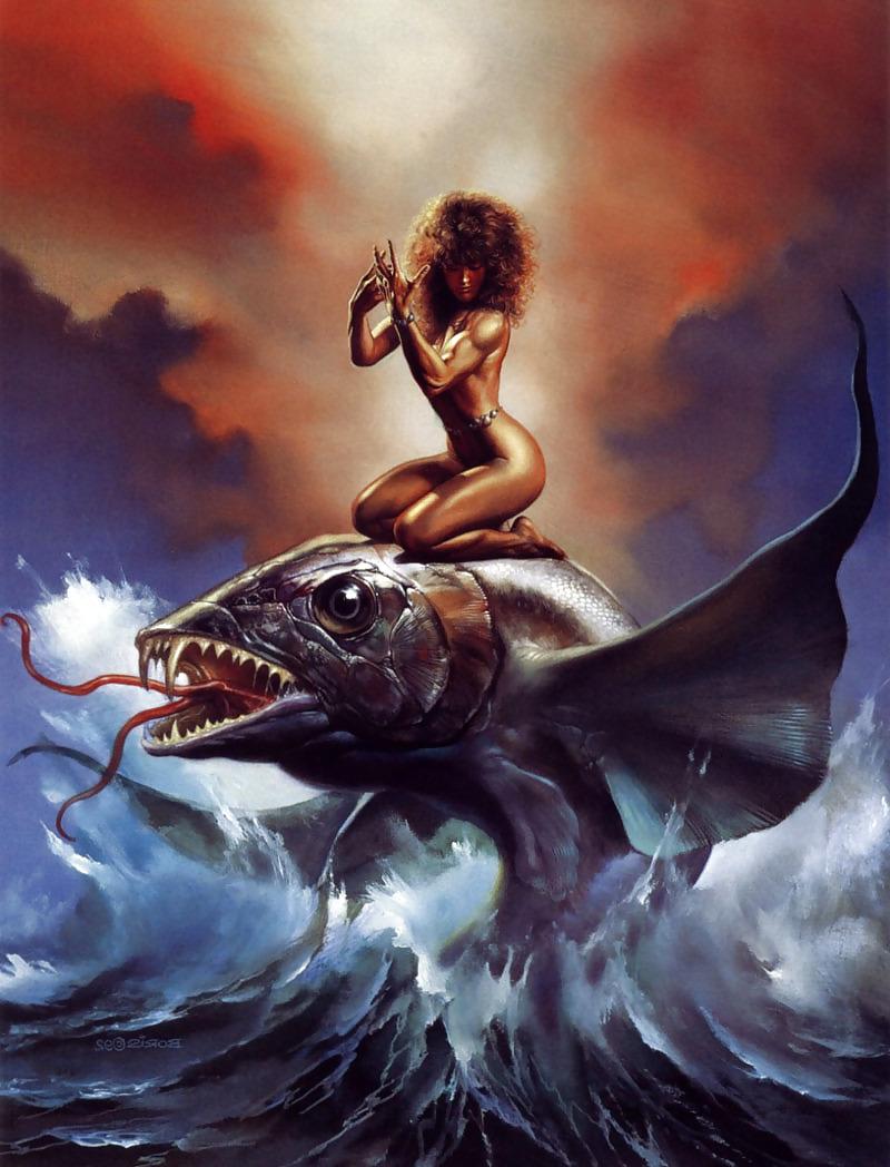 25P Erotic Fantasy Art 1 - Boris Vallejo