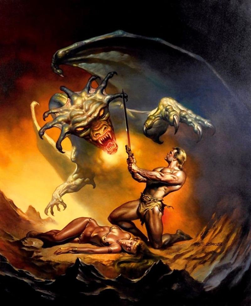 25P Erotic Fantasy Art 1 - Boris Vallejo