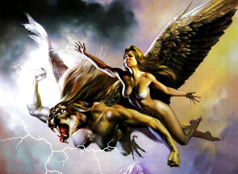 25P Erotic Fantasy Art 1 - Boris Vallejo