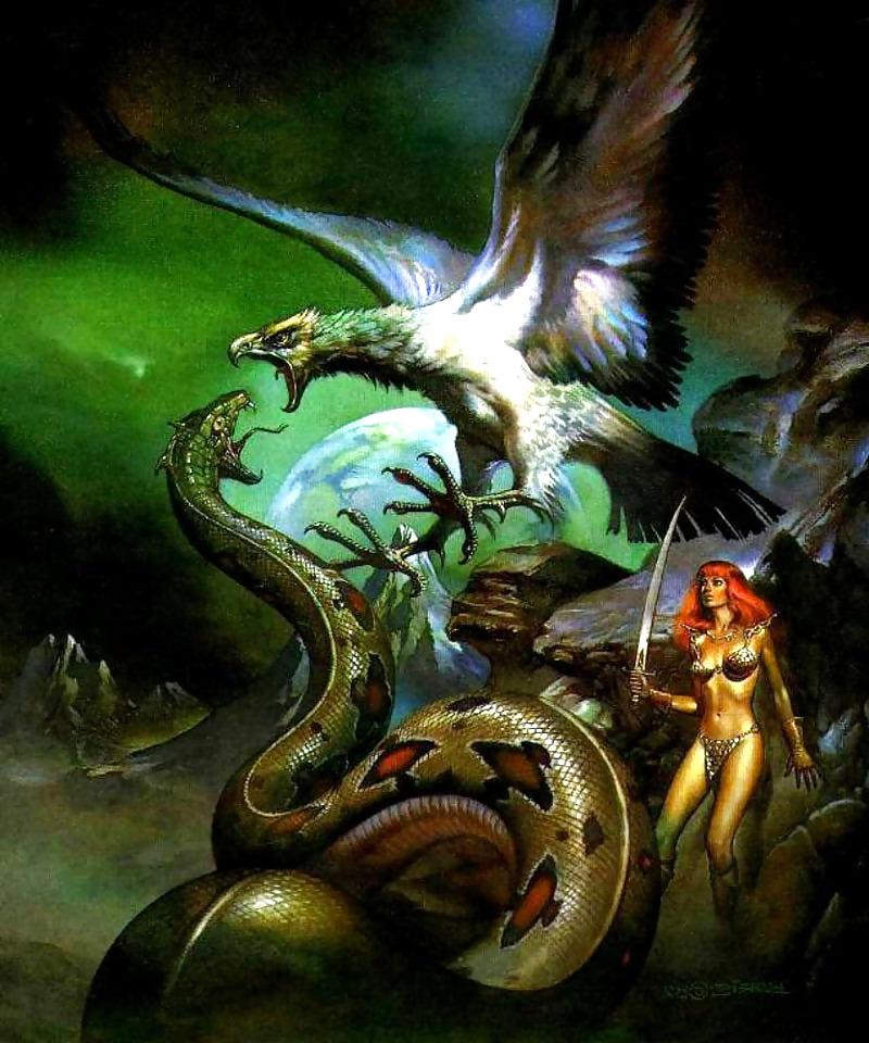 25P Erotic Fantasy Art 1 - Boris Vallejo