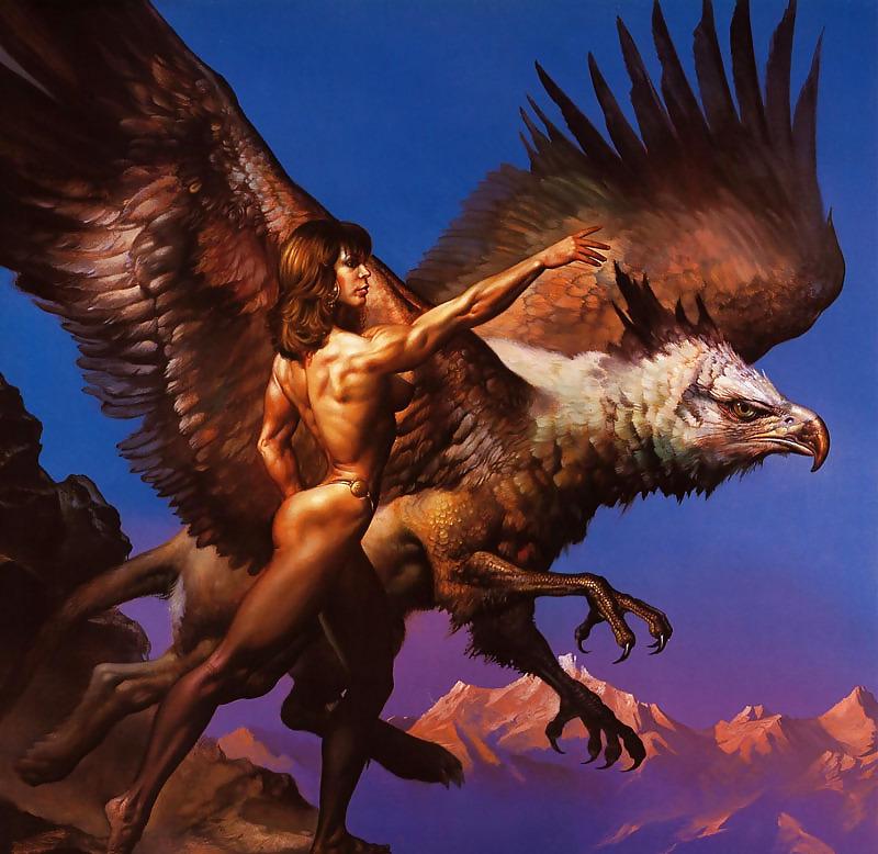 25P Erotic Fantasy Art 1 - Boris Vallejo