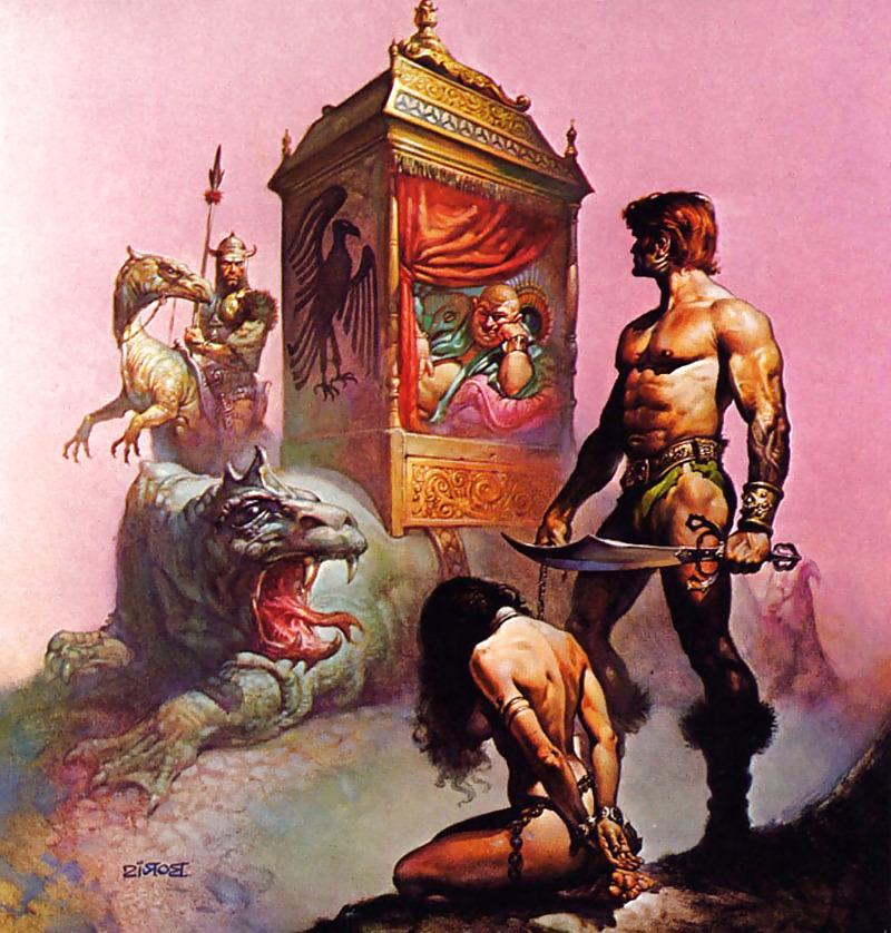 25P Erotic Fantasy Art 1 - Boris Vallejo